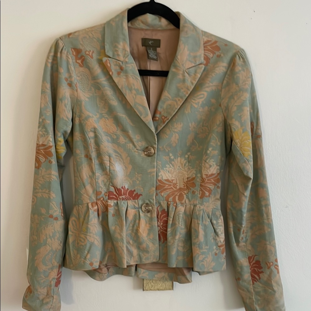 Floral Patterned Women's Jacket